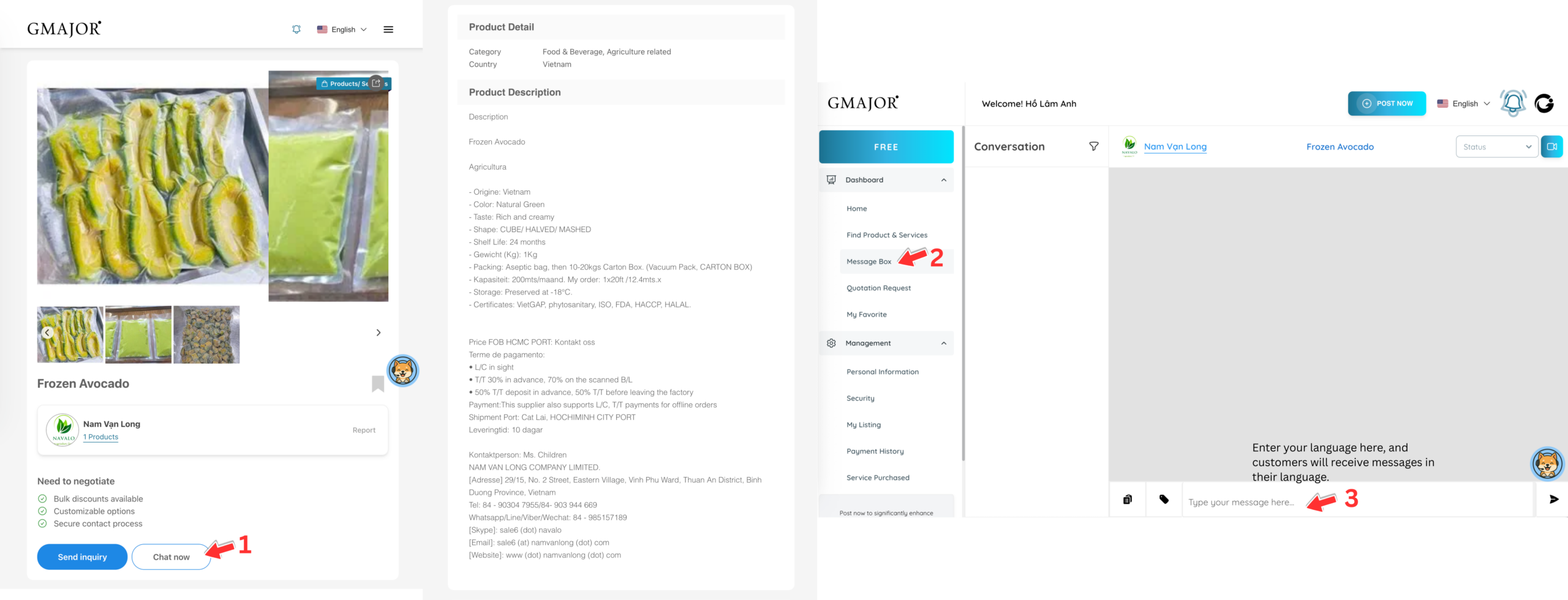 GMAJOR Matching Platform Services en