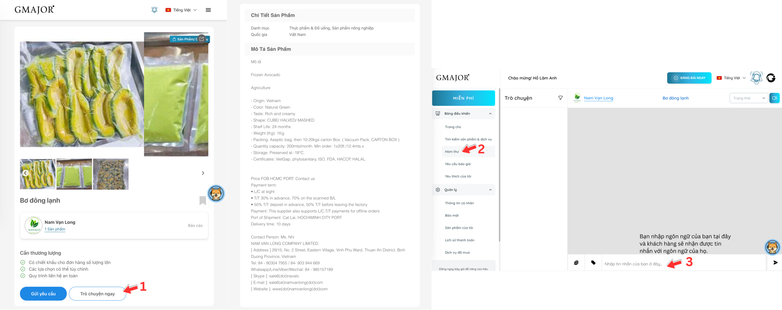 GMAJOR Matching Platform Services vi