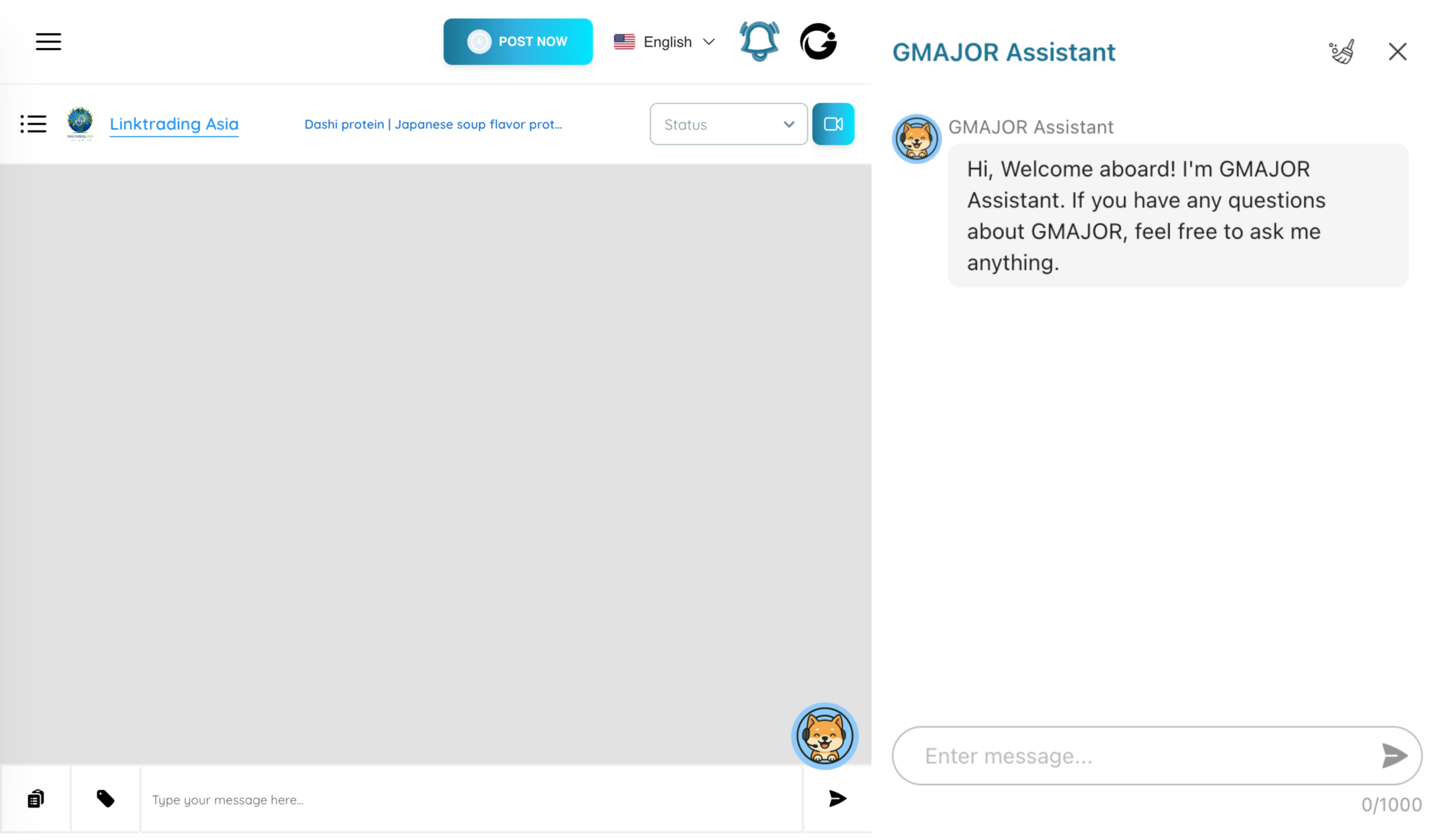 GMAJOR nền tảng b2b marketplace global - ENG